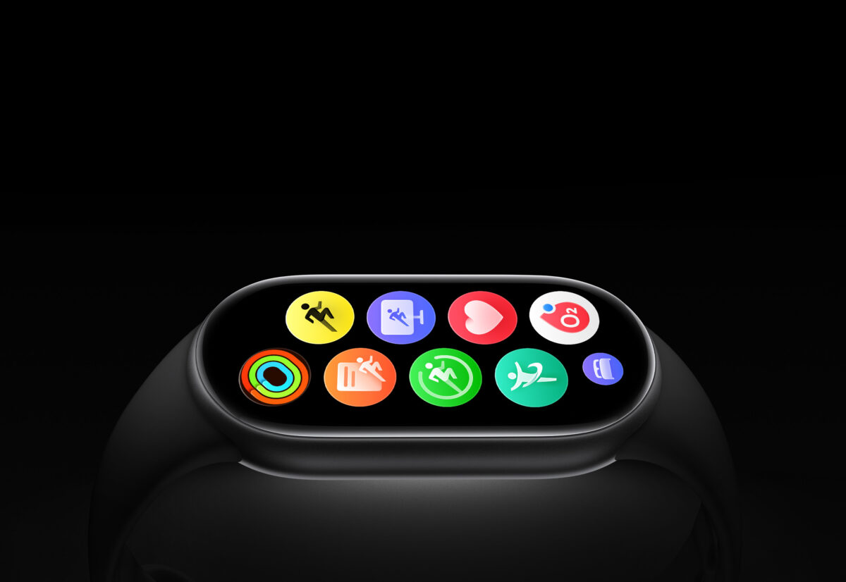 Xiaomi Smart Band 11 のスポーツモードのアイコン